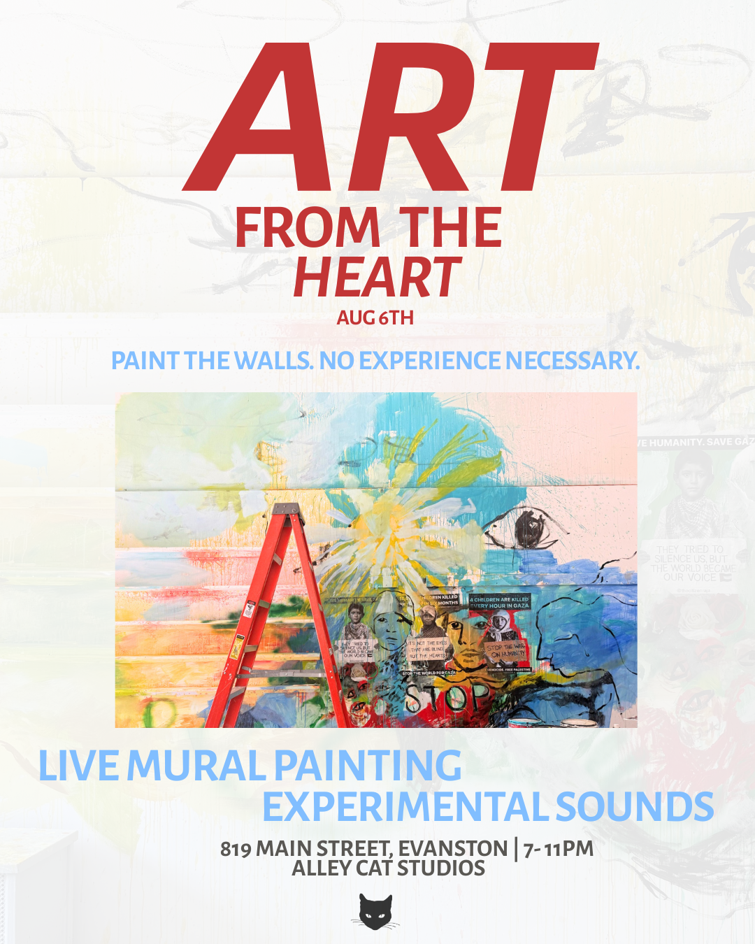 Art from the Heart - Live Mural Painting